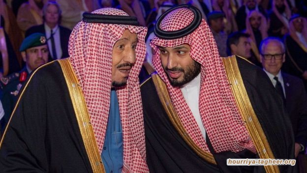 نظام آل سعود في أضعف حالاته والملك ونجله خارج الصورة